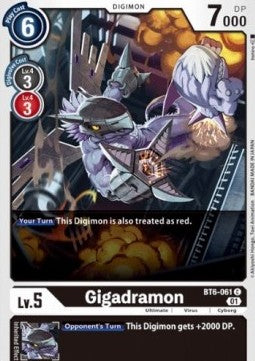 Gigadramon (BT6-061) - Double Diamond (Common) [BT-06-BT6-061]