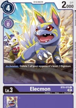 Elecmon (BT6-070) - Double Diamond (Common) [BT-06-BT6-070]
