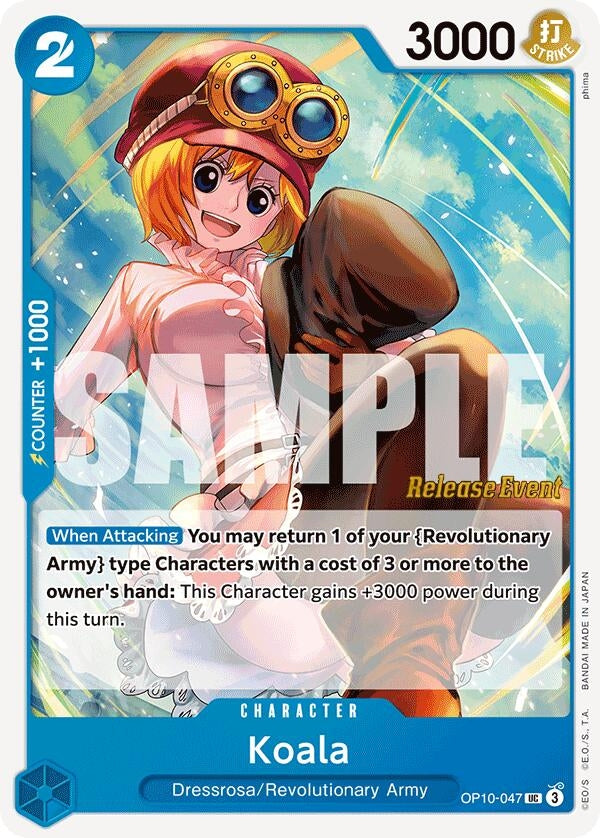Image for Koala (Royal Blood Release Event Cards) (OP10-047) - One Piece Card Game