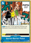 Image for Barrier-Barrier Pistol (Royal Blood Release Event Cards) (OP10-060) - One Piece Card Game
