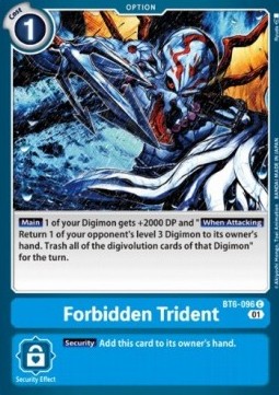 Forbidden Trident (BT6-096) - Double Diamond (Common) [BT-06-BT6-096]