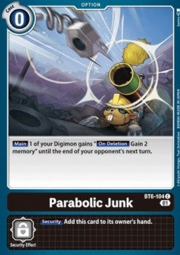 Parabolic Junk (BT6-104) - Double Diamond (Common) [BT-06-BT6-104]