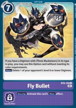 Fly Bullet (BT6-109) - Double Diamond (Uncommon) [BT-06-BT6-109]