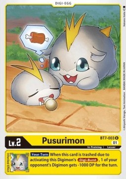 Pusurimon (BT7-003) - Next Adventure (Uncommon) [BT-07-BT7-003]