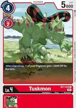 Tuskmon (BT7-010) - Next Adventure (Common) [BT-07-BT7-010]