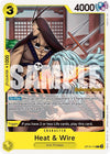 Image for Heat & Wire (Royal Blood Release Event Cards) (OP10-110) - One Piece Card Game