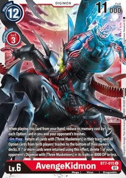 AvengeKidmon (BT7-015) - Next Adventure (Uncommon) [BT-07-BT7-015]