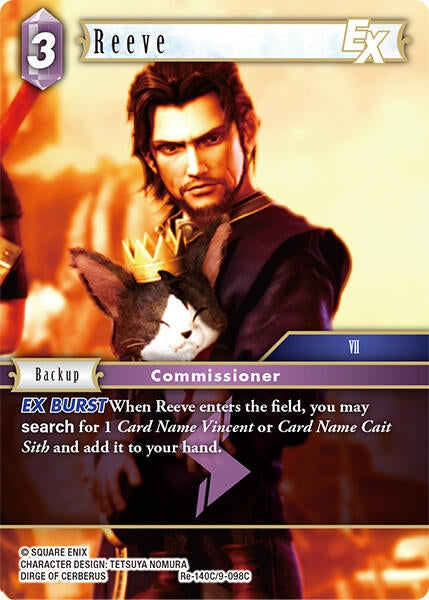 Image for Reeve EX (Legacy Collection) (Re-140C/9-098C) - Final Fantasy TCG