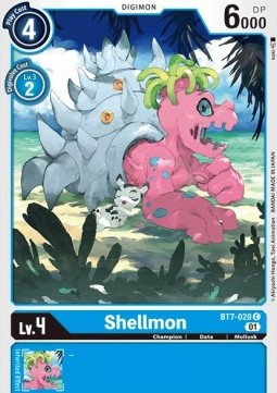 Shellmon (BT7-020) - Next Adventure (Common) [BT-07-BT7-020]
