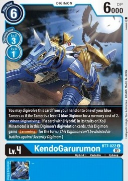 KendoGarurumon (BT7-022) - Next Adventure (Common) [BT-07-BT7-022]