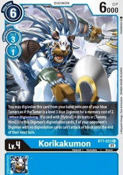 Korikakumon (BT7-023) - Next Adventure (Common) [BT-07-BT7-023]