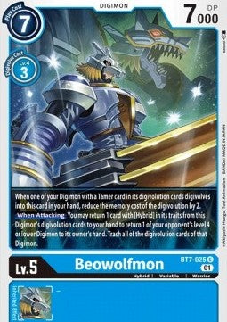 Beowolfmon (BT7-025) - Next Adventure (Uncommon) [BT-07-BT7-025]