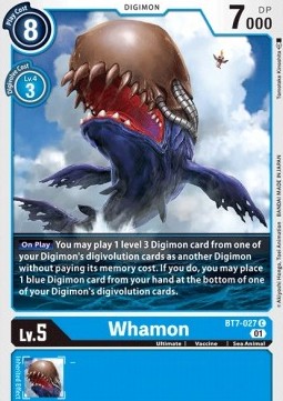 Whamon (BT7-027) - Next Adventure (Common) [BT-07-BT7-027]