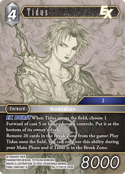 Image for Tidus EX (Legacy Collection) (Re-177H/19-103H) - Final Fantasy TCG