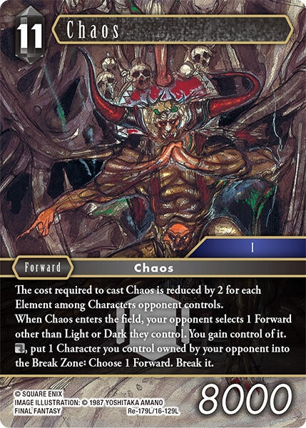Image for Chaos (Legacy Collection) (Re-179L/16-129L) - Final Fantasy TCG