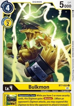 Bulkmon (BT7-033) - Next Adventure (Common) [BT-07-BT7-033]