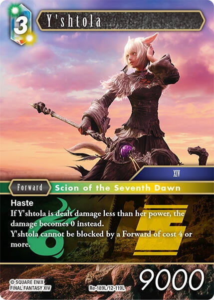 Image for Y'shtola (Legacy Collection) (Re-189L/12-119L) - Final Fantasy TCG