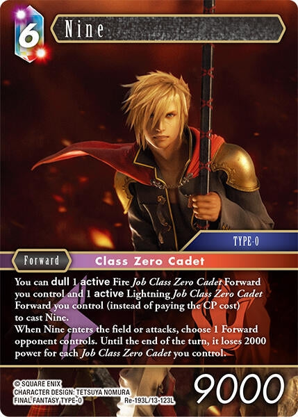 Image for Nine (Legacy Collection) (Re-193L/13-123L) - Final Fantasy TCG