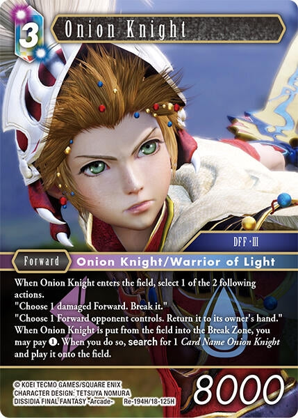 Image for Onion Knight (Legacy Collection) (Re-194H/18-125H) - Final Fantasy TCG