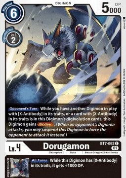 Dorugamon (BT7-062) - Next Adventure (Common) [BT-07-BT7-062]