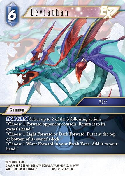 Image for Leviathan (Legacy Collection) (Re-171C/14-113R) - Final Fantasy TCG