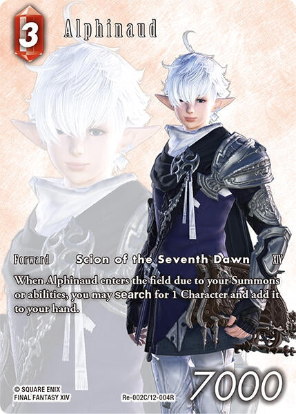 Image for Alphinaud (Full Art) (Legacy Collection) (Re-002C/12-004R) - Final Fantasy TCG