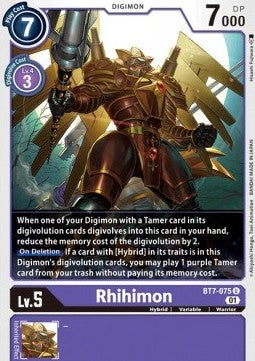 Rhihimon (BT7-075) - Next Adventure (Uncommon) [BT-07-BT7-075]