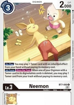 Neemon (BT7-080) - Next Adventure (Common) [BT-07-BT7-080]