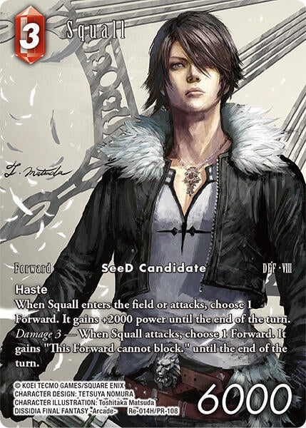 Image for Squall (Full Art) (Legacy Collection) (Re-014H/PR-108) - Final Fantasy TCG