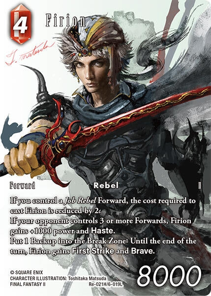 Image for Firion (Full Art) (Legacy Collection) (Re-021H/6-019L) - Final Fantasy TCG