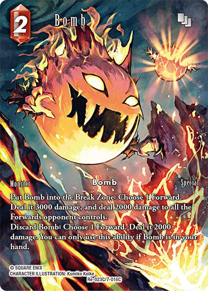 Image for Bomb (Full Art) (Legacy Collection) (Re-023C/7-016C) - Final Fantasy TCG