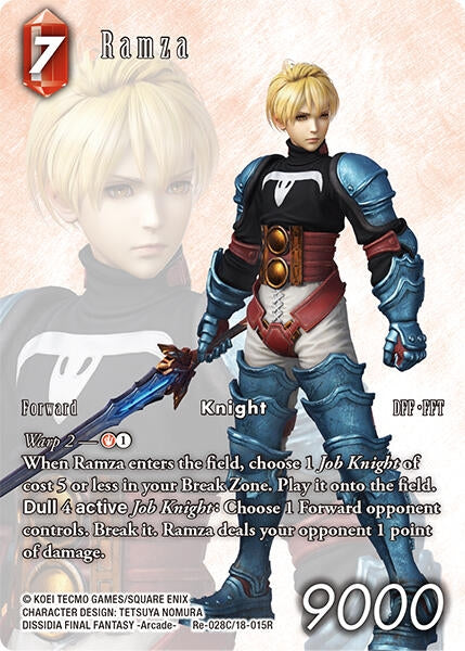 Image for Ramza (Full Art) (Legacy Collection) (Re-028C/18-015R) - Final Fantasy TCG