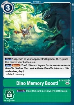 Dino Memory Boost! (BT7-102) - Next Adventure (Common) [BT-07-BT7-102]
