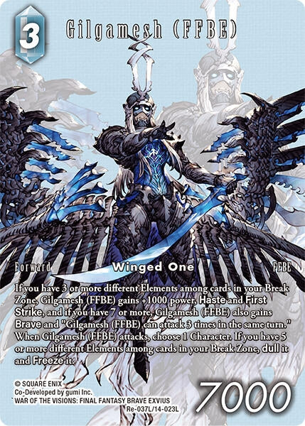 Image for Gilgamesh (FFBE) (Full Art) (Legacy Collection) (Re-037L/14-023L) - Final Fantasy TCG