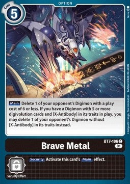 Brave Metal (BT7-106) - Next Adventure (Common) [BT-07-BT7-106]
