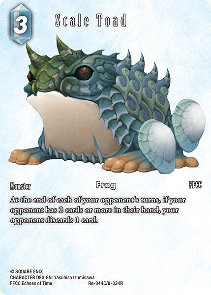 Image for Scale Toad (Full Art) (Legacy Collection) (Re-044C/8-034R) - Final Fantasy TCG