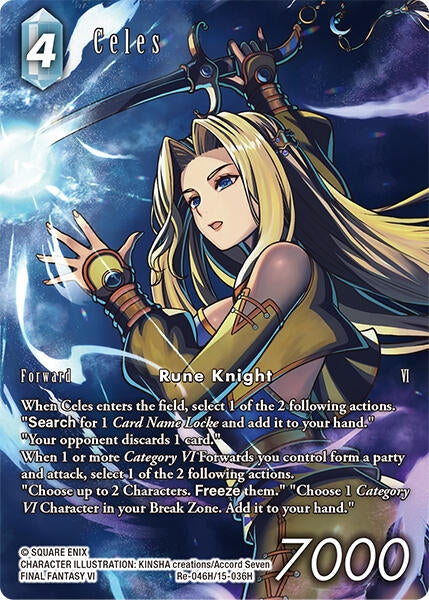 Image for Celes (Full Art) (Legacy Collection) (Re-046H/15-036H) - Final Fantasy TCG