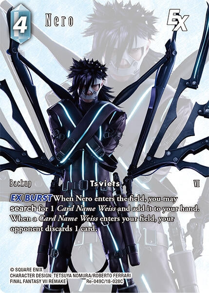 Image for Nero EX (Full Art) (Legacy Collection) (Re-049C/18-028C) - Final Fantasy TCG