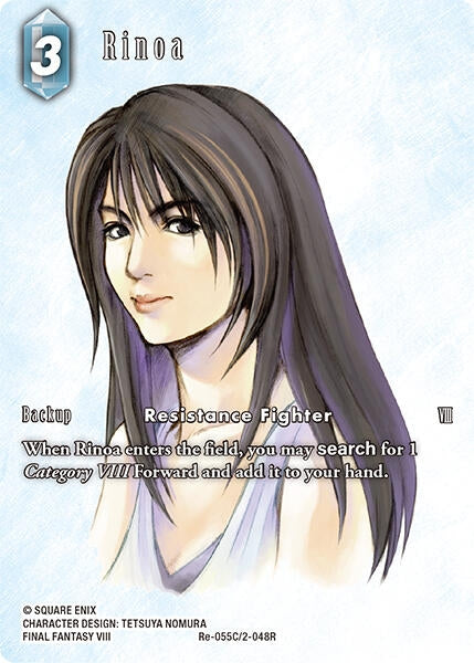 Image for Rinoa (Rare) (Full Art) (Legacy Collection) (Re-055C/2-048R) - Final Fantasy TCG