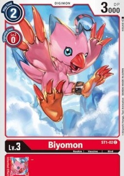Biyomon (ST1-02) - Starter Deck: Gaia Red (Common) [ST-1-ST1-02]