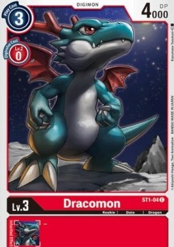 Dracomon (ST1-04) - Starter Deck: Gaia Red (Common) [ST-1-ST1-04]