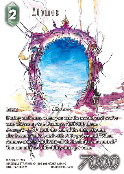 Image for Atomos (Full Art) (Legacy Collection) (Re-060H/16-043H) - Final Fantasy TCG