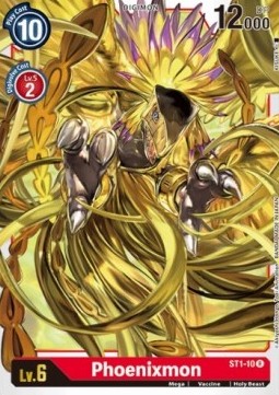 Phoenixmon (ST1-10) - Starter Deck: Gaia Red (Rare) [ST-1-ST1-10]