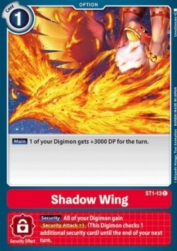Shadow Wing (ST1-13) - Starter Deck: Gaia Red (Common) [ST-1-ST1-13]