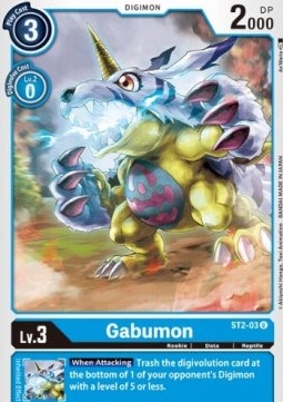 Gabumon (ST2-03) - Starter Deck: Cocytus Blue (Uncommon) [ST-2-ST2-03]