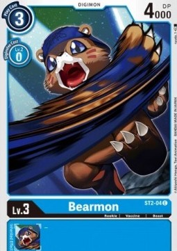 Bearmon (ST2-04) - Starter Deck: Cocytus Blue (Uncommon) [ST-2-ST2-04]