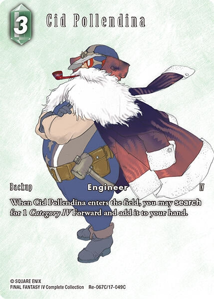 Image for Cid Pollendina (Full Art) (Legacy Collection) (Re-067C/17-049C) - Final Fantasy TCG