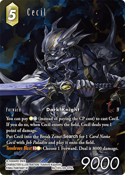 Image for Cecil (Re-101L/20-075L) (Full Art) (Legacy Collection) (Re-101L/20-075L) - Final Fantasy TCG