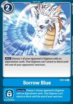 Sorrow Blue (ST2-14) - Starter Deck: Cocytus Blue (Common) [ST-2-ST2-14]