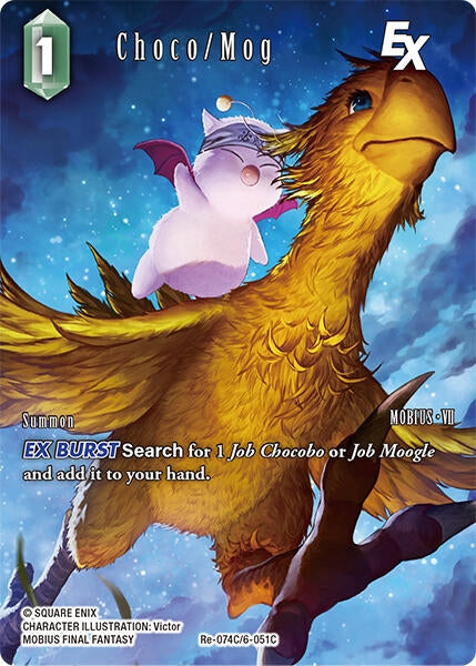Image for Choco/Mog EX (Full Art) (Legacy Collection) (Re-074C/6-051C) - Final Fantasy TCG